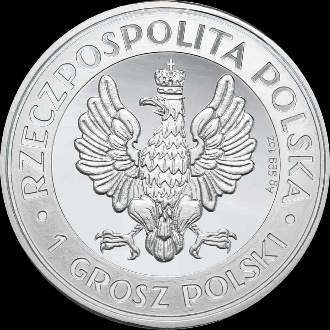 Królowa Jadwiga 1 uncja Srebra 2023 - image 2