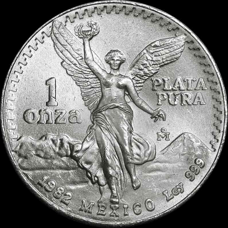 Mexican Libertad 1 uncja srebra 1982 - image 1