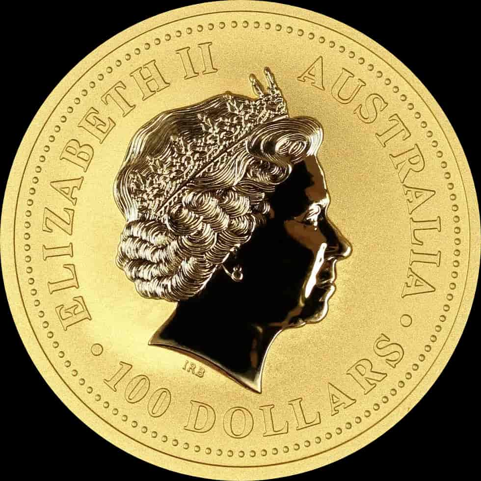 Lunar I Rok Małpy 1 uncja Złota 2004 - image 2