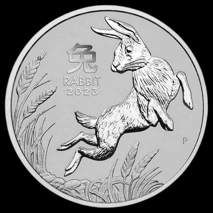 Lunar III  Rok Królika 1 uncja platyny 2023 - image 1