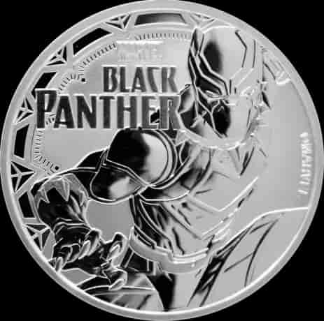 Marvel Black Panther 1 uncja srebra 2018 - image 1