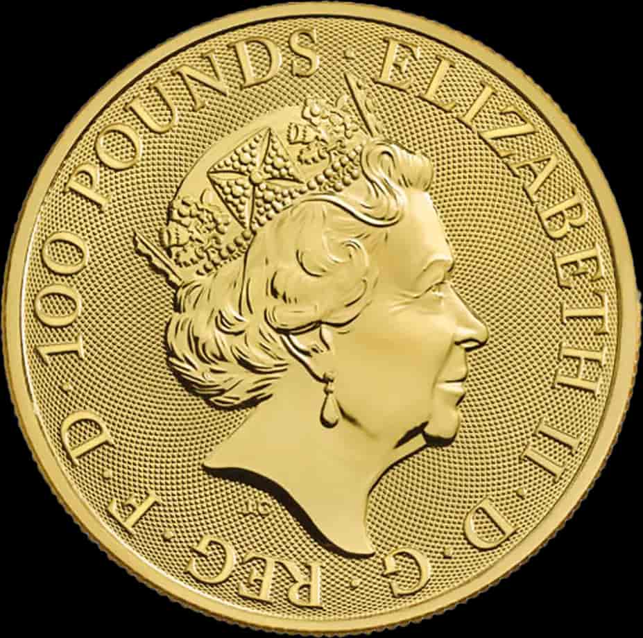 The Royal Tudor Beasts: Lion Of England 1 uncja złota 2022 - image 2