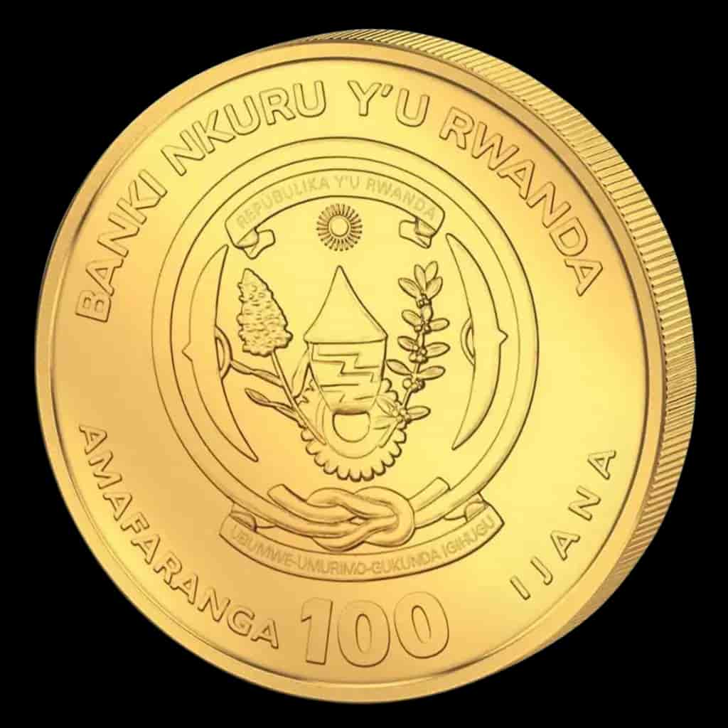Rwanda Lunar Rok Konia 1 uncja Złota 2026 - image 2