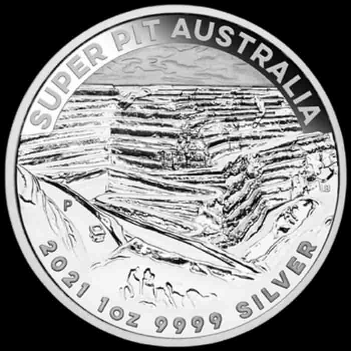 Super Pit Australia 1 uncja Srebra 2021 - image 1