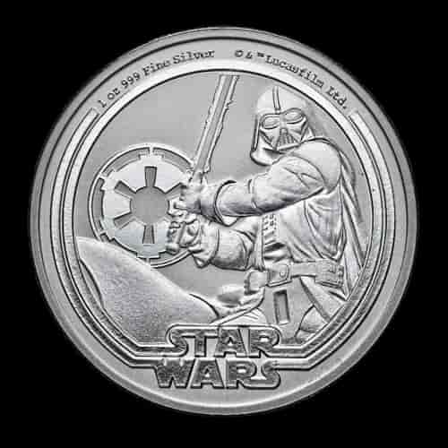 Star Wars Darth Vader 1 uncja srebra 2026 - image 1