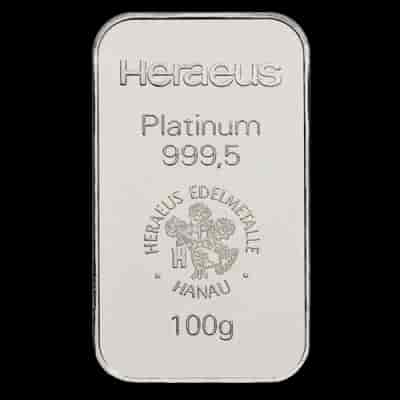 Sztabka 100g platyny LBMA - image 1