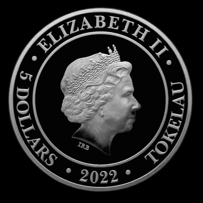 Tokelau: Goddess Europa 1 uncja srebra 2022 - image 2
