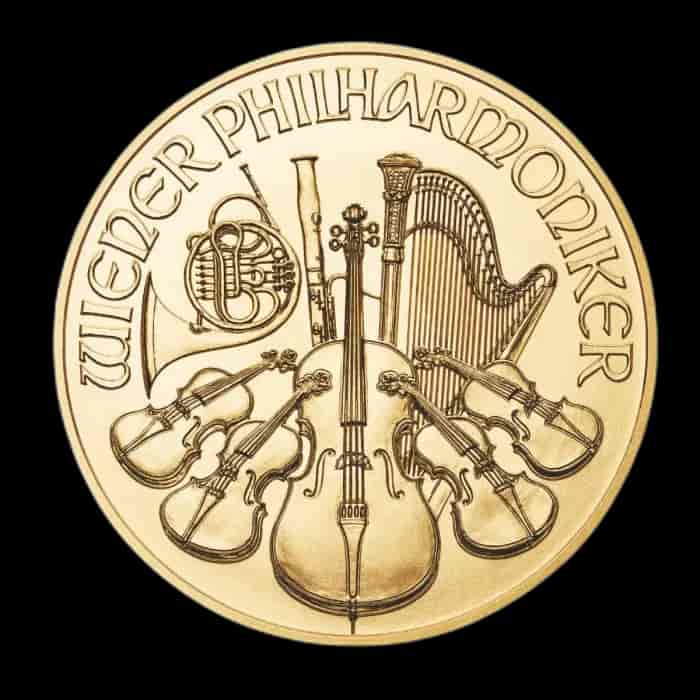 Wiedeński Filharmonik 1/10 uncji złota 2022 - image 1