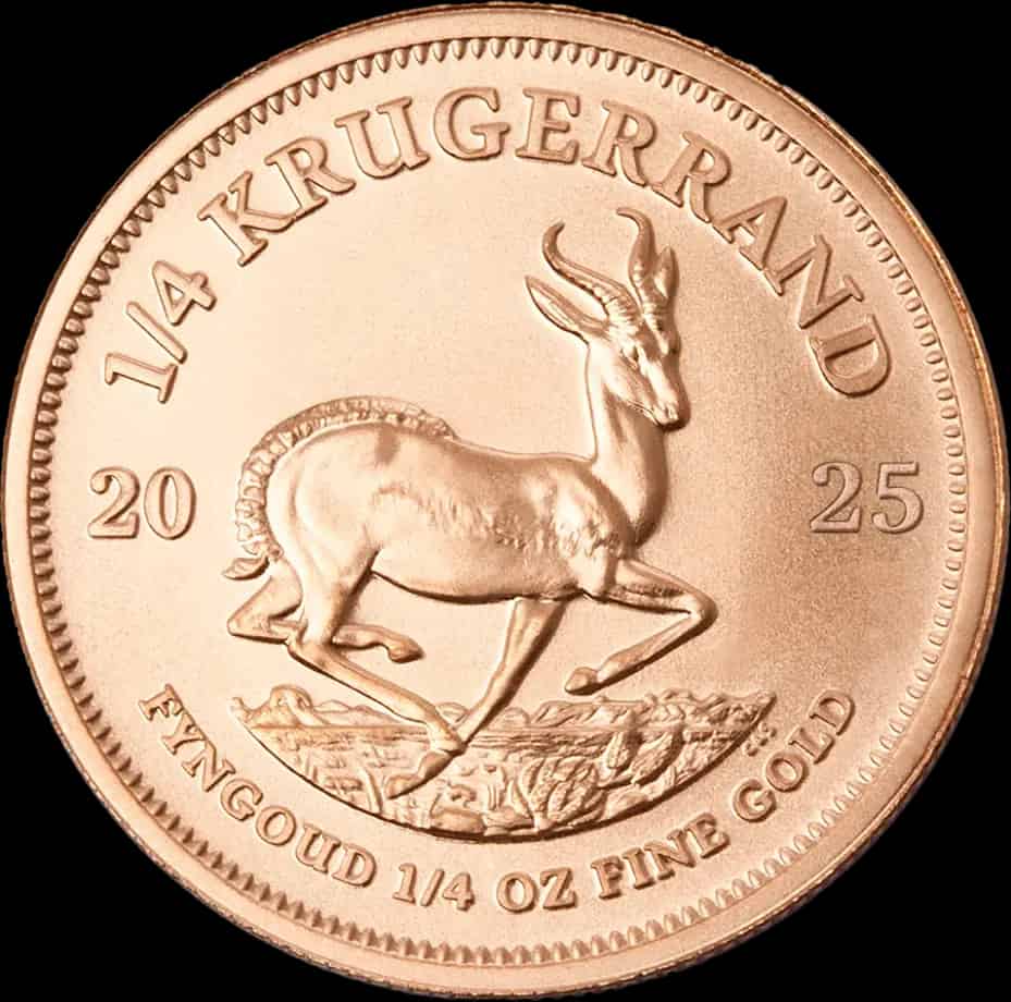Krugerrand 1/4 uncji złota 2025 - thumbnail 1