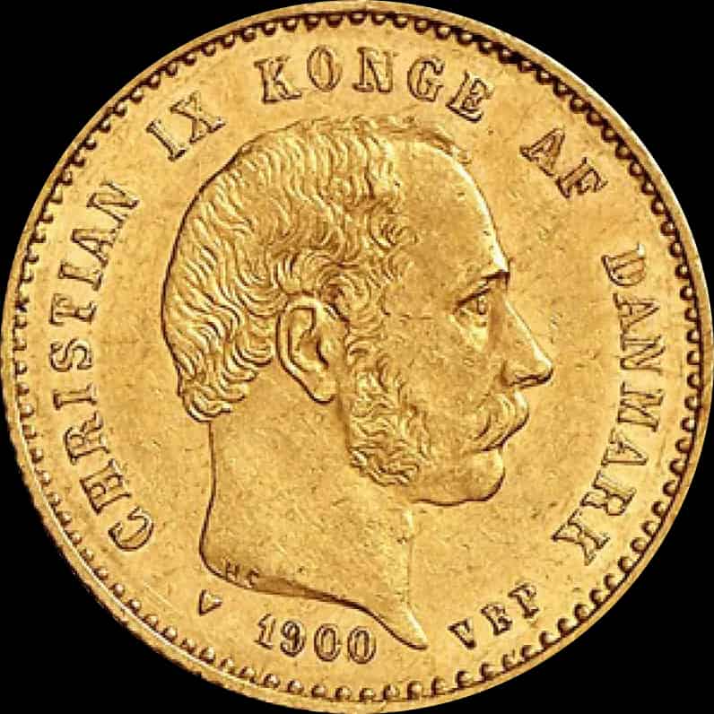 10 Koron Duńskich Christian IX - thumbnail 1
