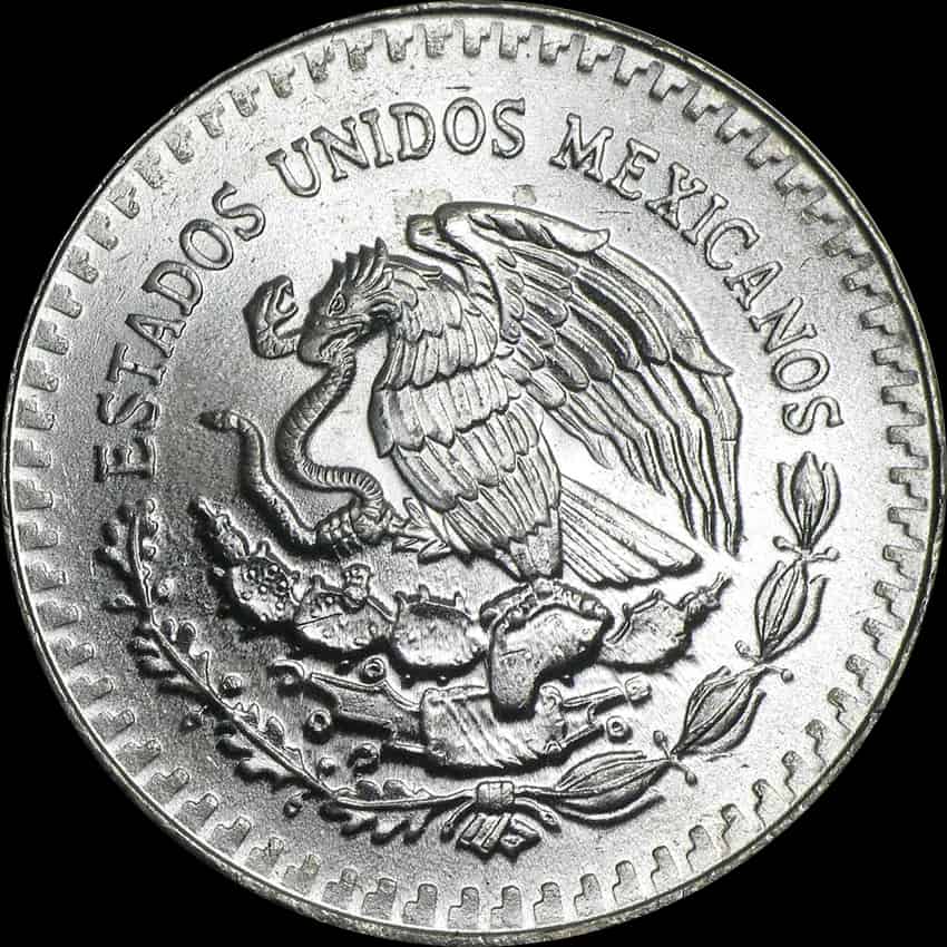 Mexican Libertad 1 uncja srebra 1985 - thumbnail 2