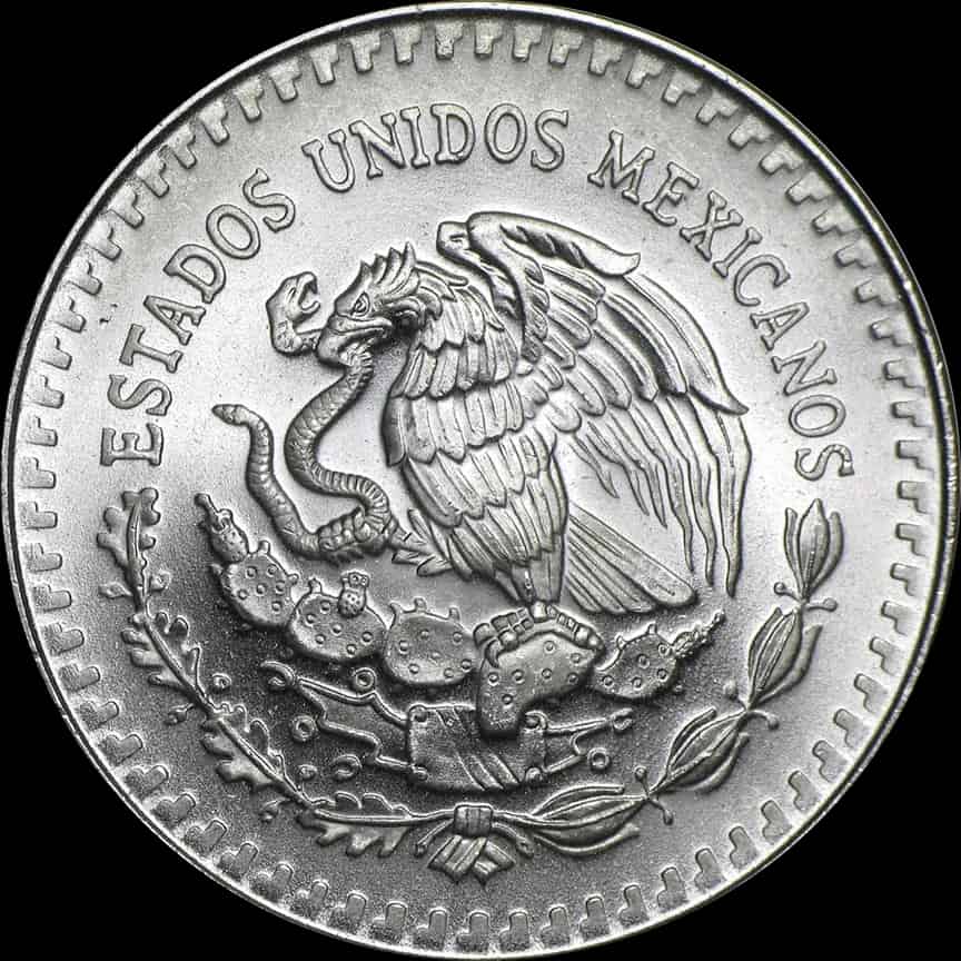 Mexican Libertad 1 uncja srebra 1991 - thumbnail 2