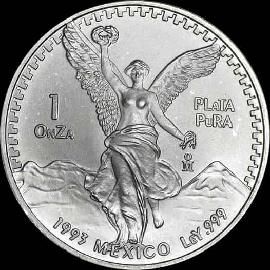 Mexican Libertad 1 uncja srebra 1993 - thumbnail 1
