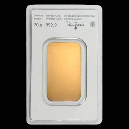 Sztabka 20g złota Austrian Mint - thumbnail 2