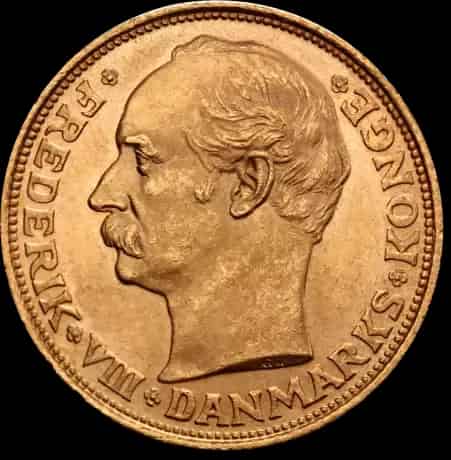 20 Koron Duńskich Fryderyk VIII - thumbnail 1