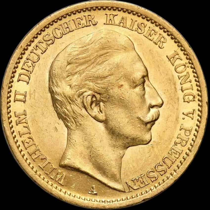 20 Marek Niemieckich Wilhelm II Różne Roczniki - thumbnail 1