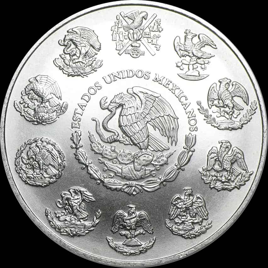 Mexican Libertad 1 uncja srebra 2000 - thumbnail 2