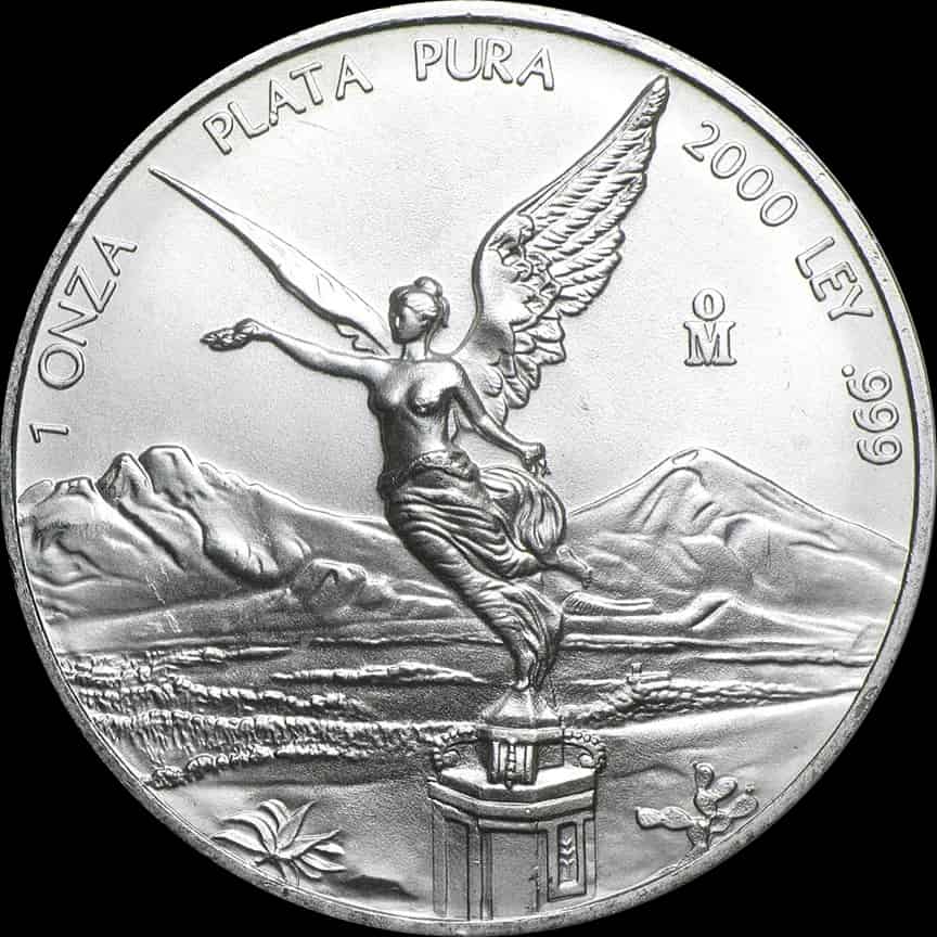 Mexican Libertad 1 uncja srebra 2000 - thumbnail 1