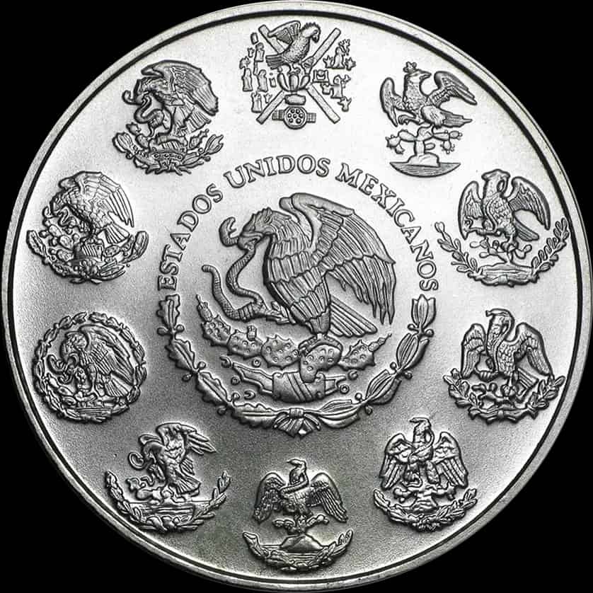 Mexican Libertad 1 uncja srebra 2008 - thumbnail 2