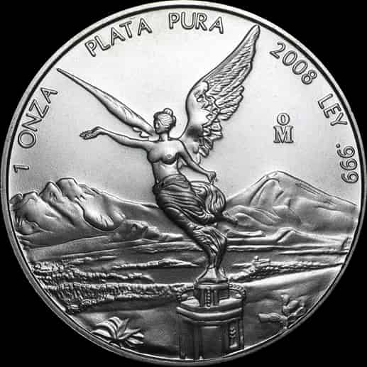 Mexican Libertad 1 uncja srebra 2008 - thumbnail 1