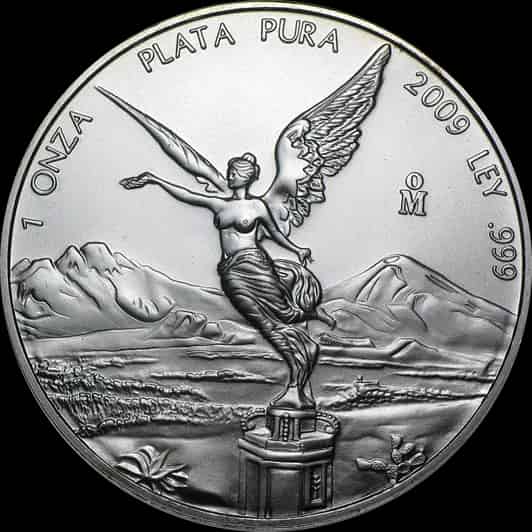 Mexican Libertad 1 uncja srebra 2009 - thumbnail 1