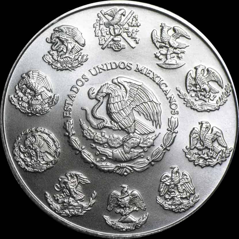 Mexican Libertad 1 uncja srebra 2010 - thumbnail 2