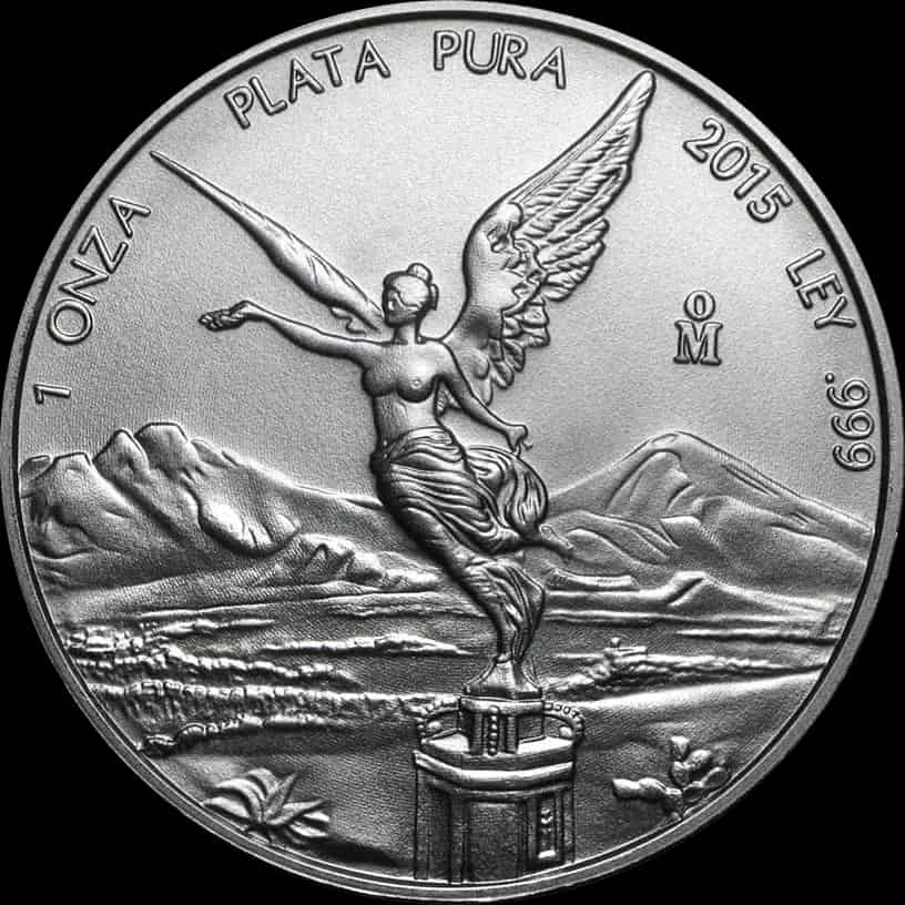 Mexican Libertad 1 uncja srebra 2015 - thumbnail 1