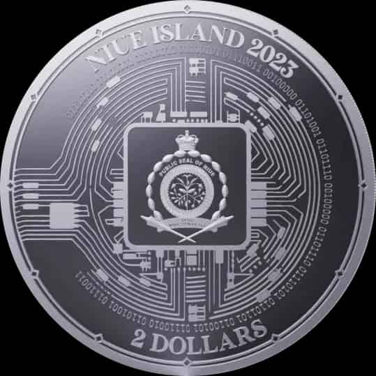 Bitcoin Niue 1 uncja Srebra 2023 - thumbnail 2