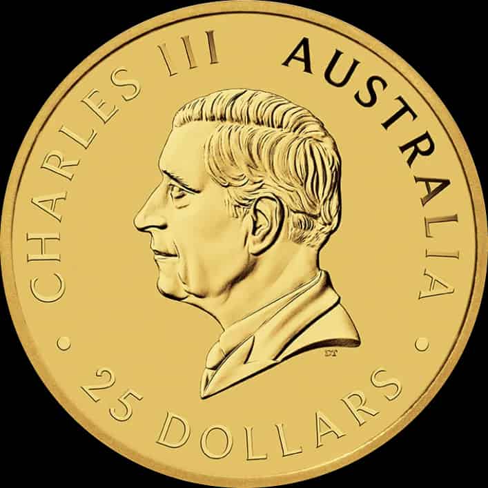 Australijski Kangur 1/4 uncji złota 2024 - thumbnail 2