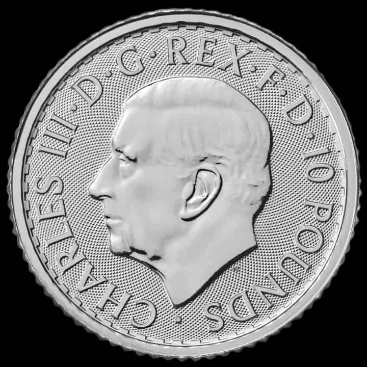 Britannia 1/10 uncji Srebra 2025 - thumbnail 2