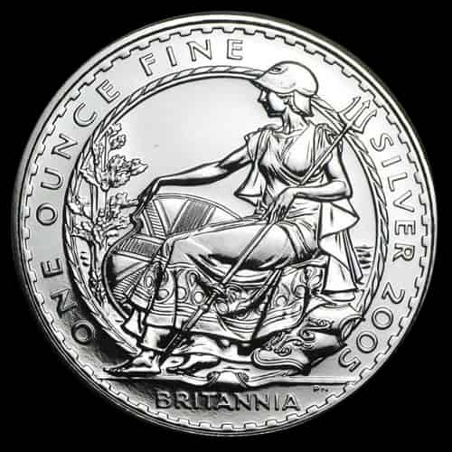 Britannia 1 uncja Srebra 2005 - thumbnail 1