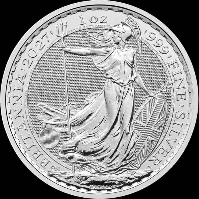 Britannia 1 uncja Srebra 2027 - miniatura 1