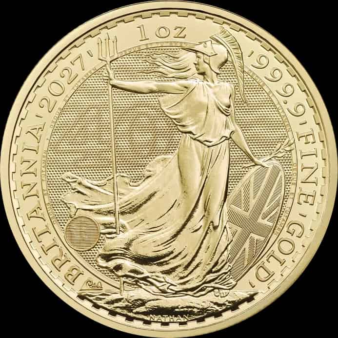 Britannia 1 uncja Złota 2027 - miniatura 1