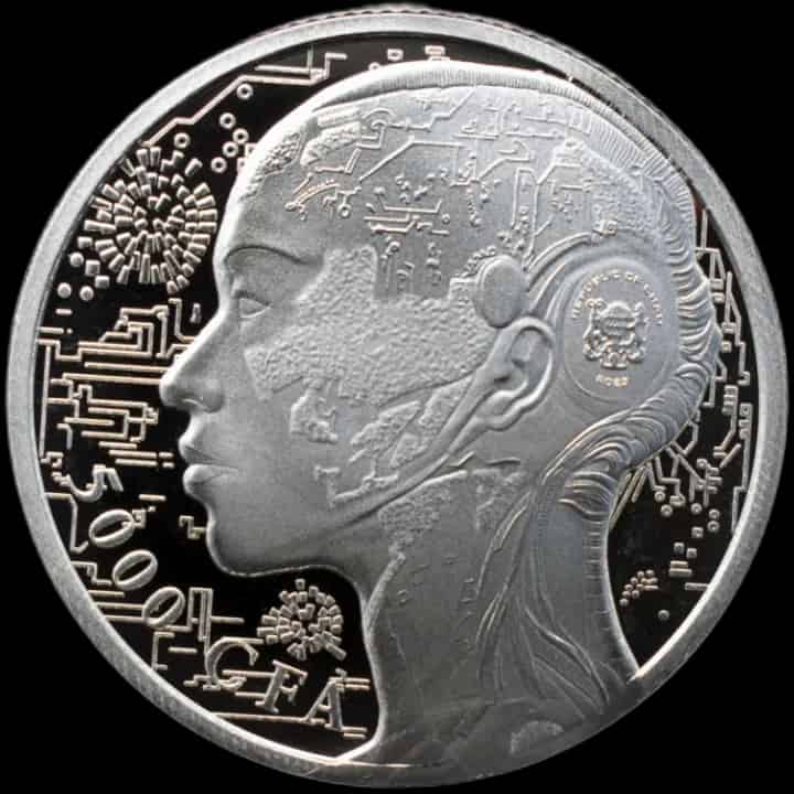 AI Coin 1 uncja Srebra 2023 - thumbnail 1