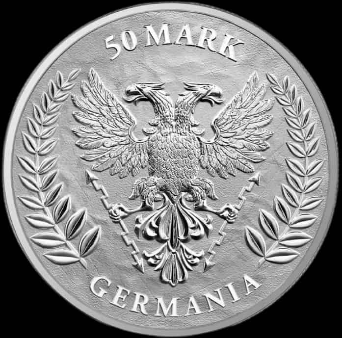 Germania 10 uncji Srebra 2023 - thumbnail 2