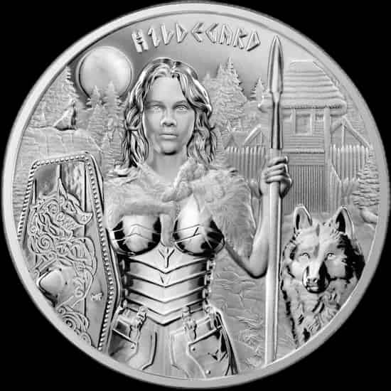 Valkyries Hildegard 1 uncja srebra 2022 - thumbnail 1