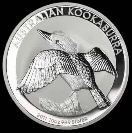 Kookaburra 1 uncja srebra 2011 - thumbnail 1