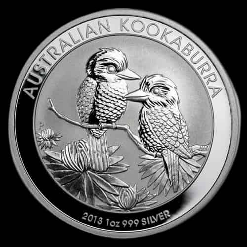 Kookaburra 1 uncja srebra 2013 - thumbnail 1