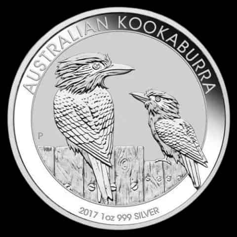 Kookaburra 1 uncja srebra 2017 - thumbnail 1