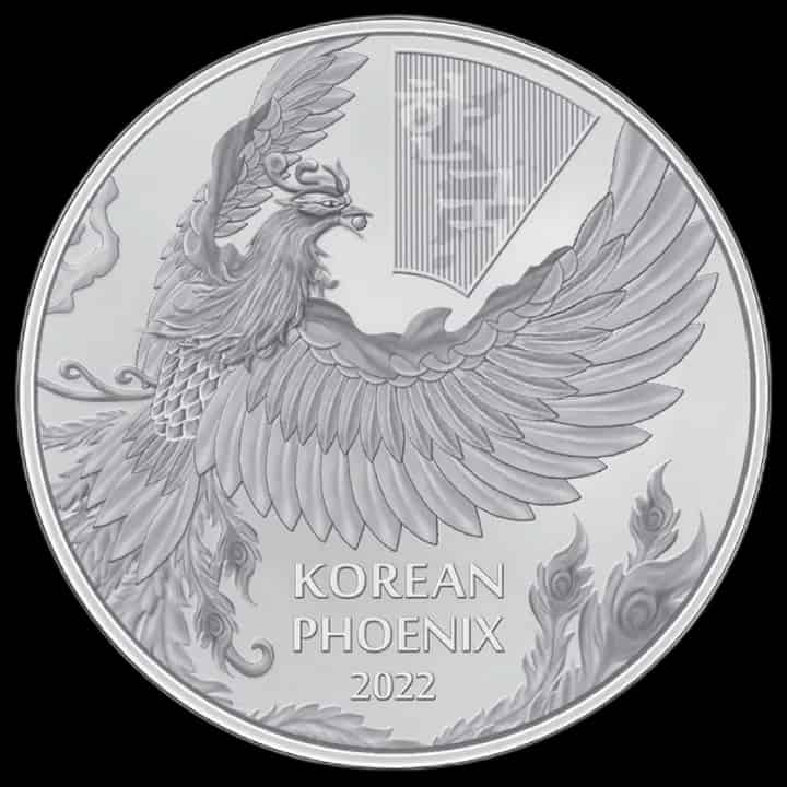 Korean Phoenix 1 uncja Srebra 2022 - thumbnail 1
