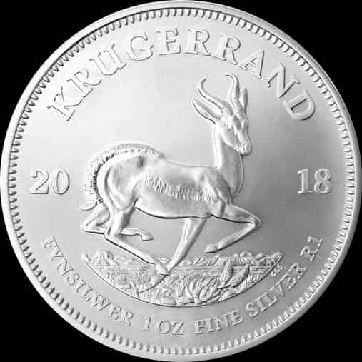 Krugerrand 1 uncja srebra 2018 - thumbnail 1