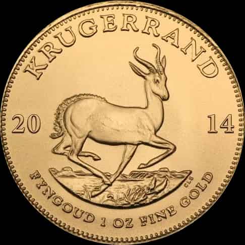 Krugerrand 1 uncja złota 2014 - thumbnail 1