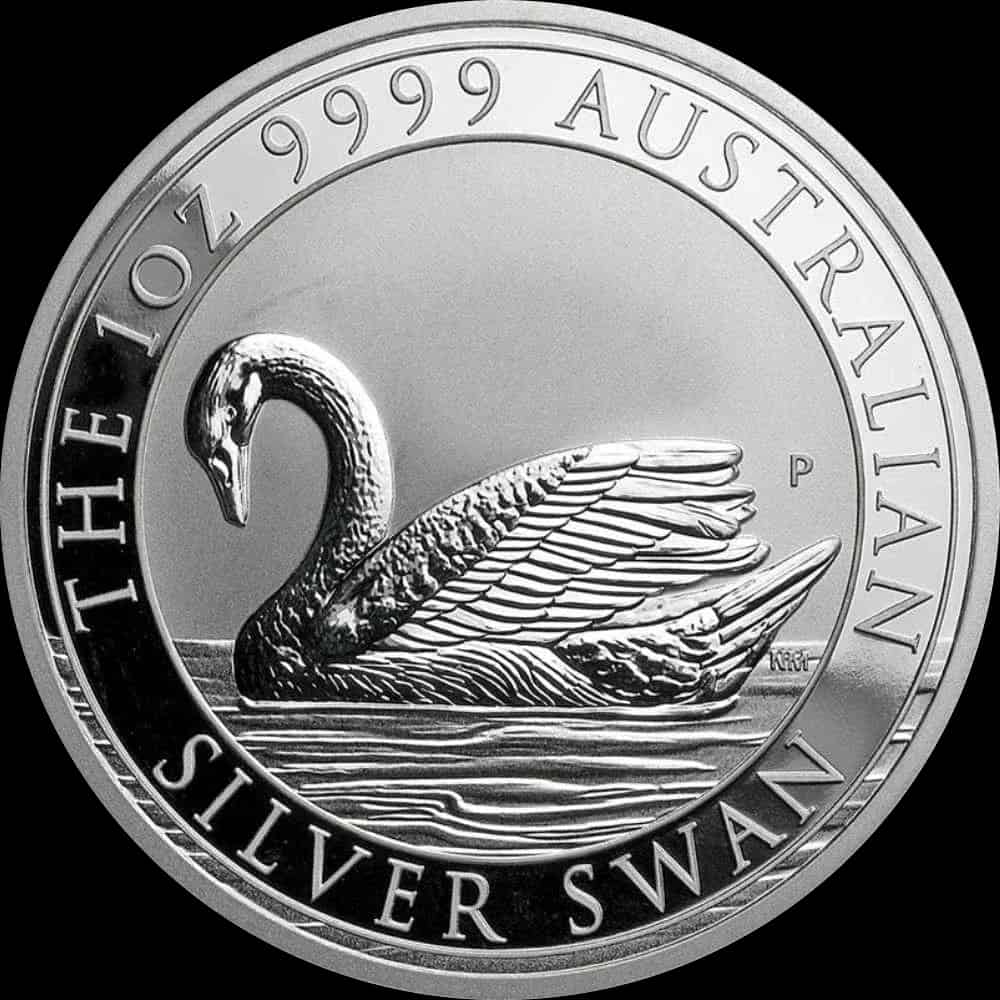 Australijski Łabędź 1 uncja srebra 2017 - thumbnail 1