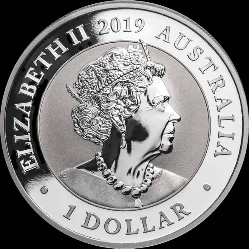 Australijski Łabędź 1 uncja srebra 2019 - thumbnail 2