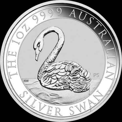 Australijski Łabędź 1 uncja srebra 2021 - thumbnail 1