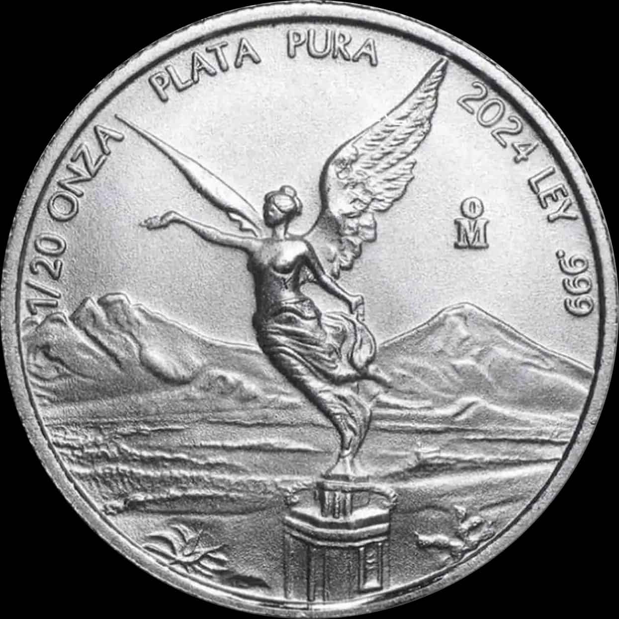 Mexican Libertad 1/20 uncji srebra 2024 - thumbnail 1