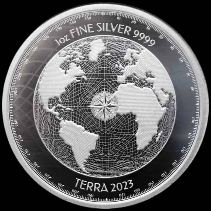 Terra 1 uncja Srebra 2023 - thumbnail 1