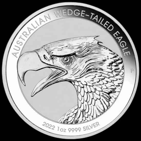 Orzeł Australijski Wedge-Tailed Eagle 1 uncja srebra 2022 - thumbnail 1