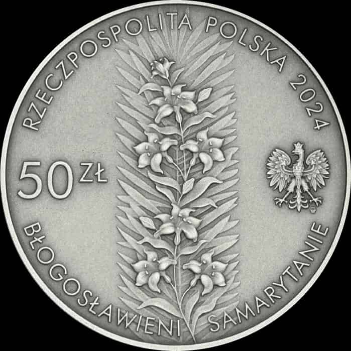 Pamięci Rodziny Ulmów 2 uncje Srebra 2024 - thumbnail 2