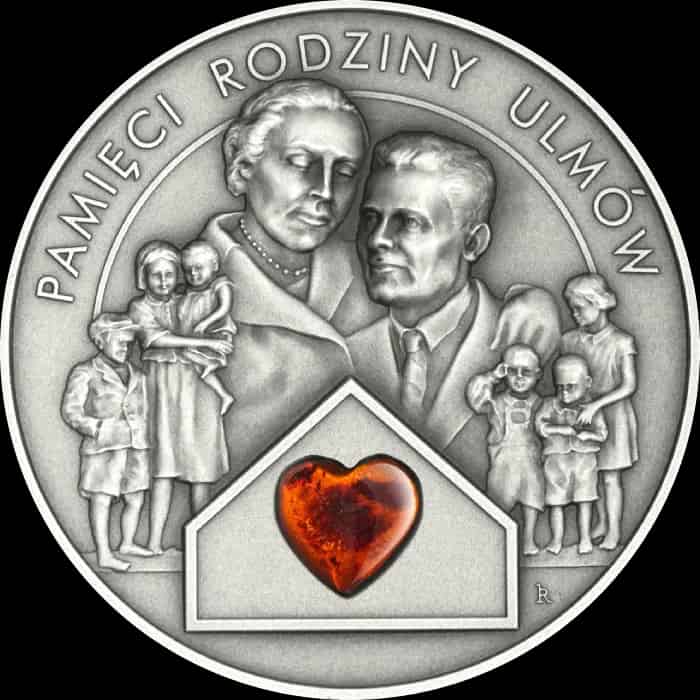 Pamięci Rodziny Ulmów 2 uncje Srebra 2024 - thumbnail 1